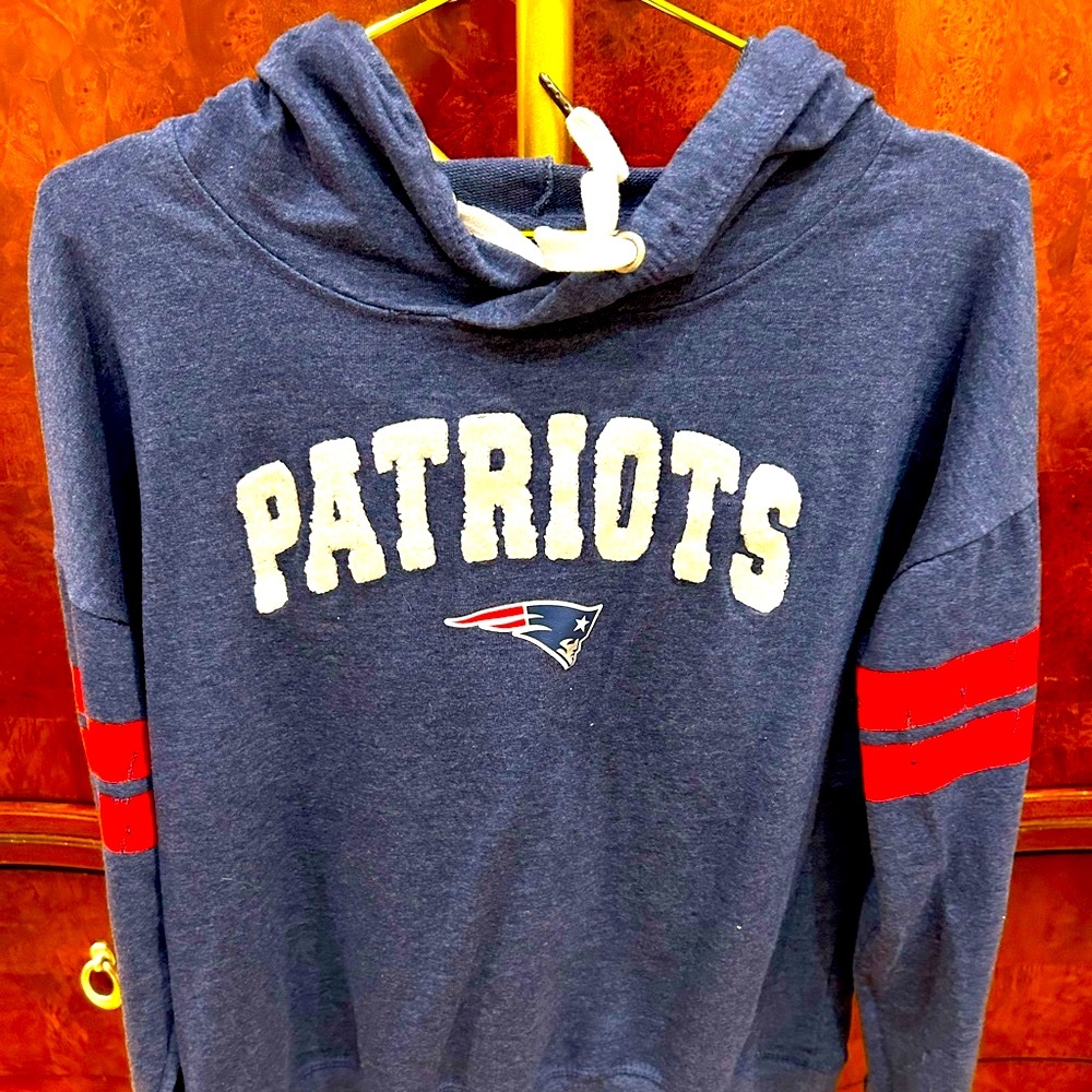 NFL juniors collection New England Patriots hooded sweatshirt -